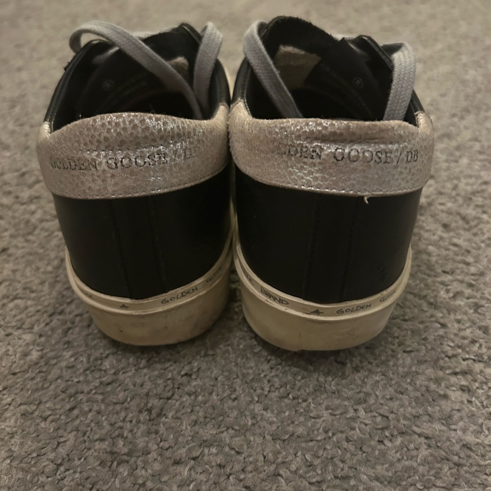 Golden Goose Women's Black and Gray Sneakers - Picture 3 of 10